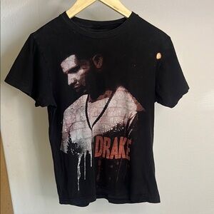 Vintage Drake Black Graphic Tee